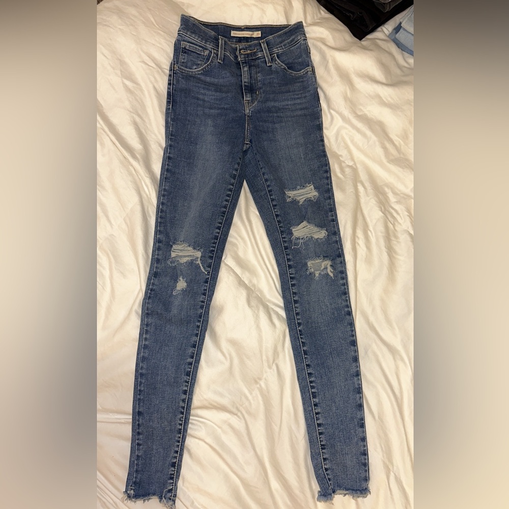 Levis 720 high rise super skinny jeans